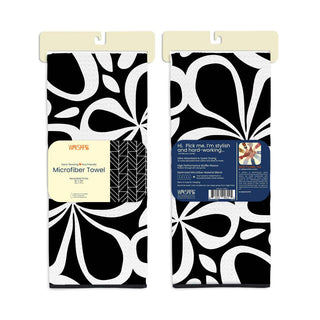 Mod Floral Microfiber Kitchen Towel