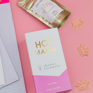 Hot Mama Shower Steamers - Lavender - Mother's Day Gift Set