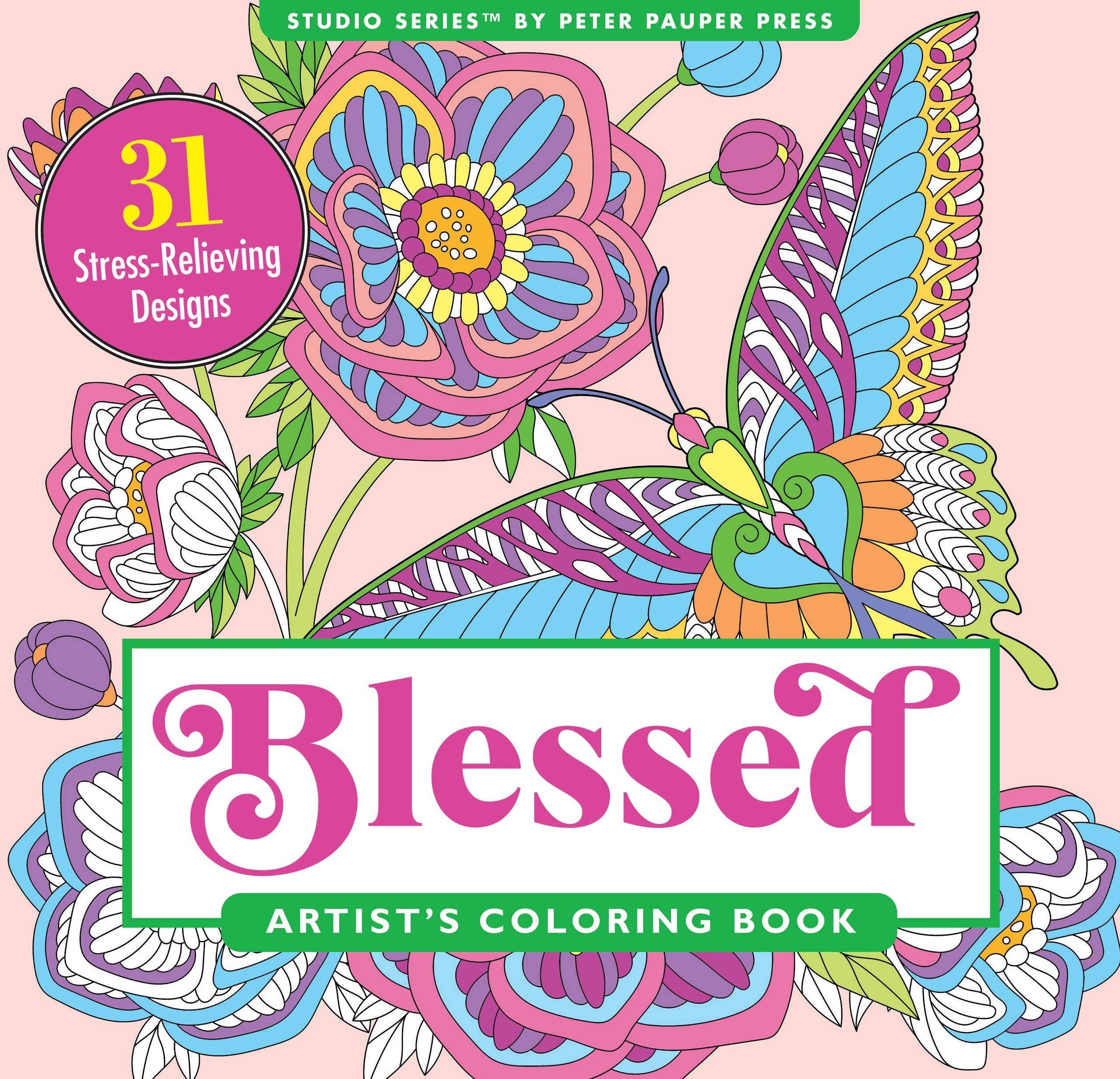 Blessed Artist's Coloring Book