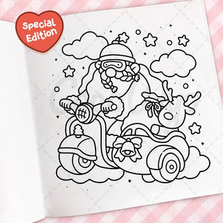 Cozy Christmas Cute & Comfy Coloring Book