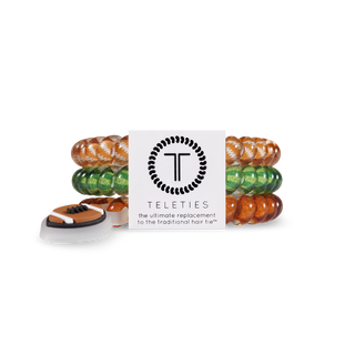 Spiral Hair Coils | Small | Football Hair Ties