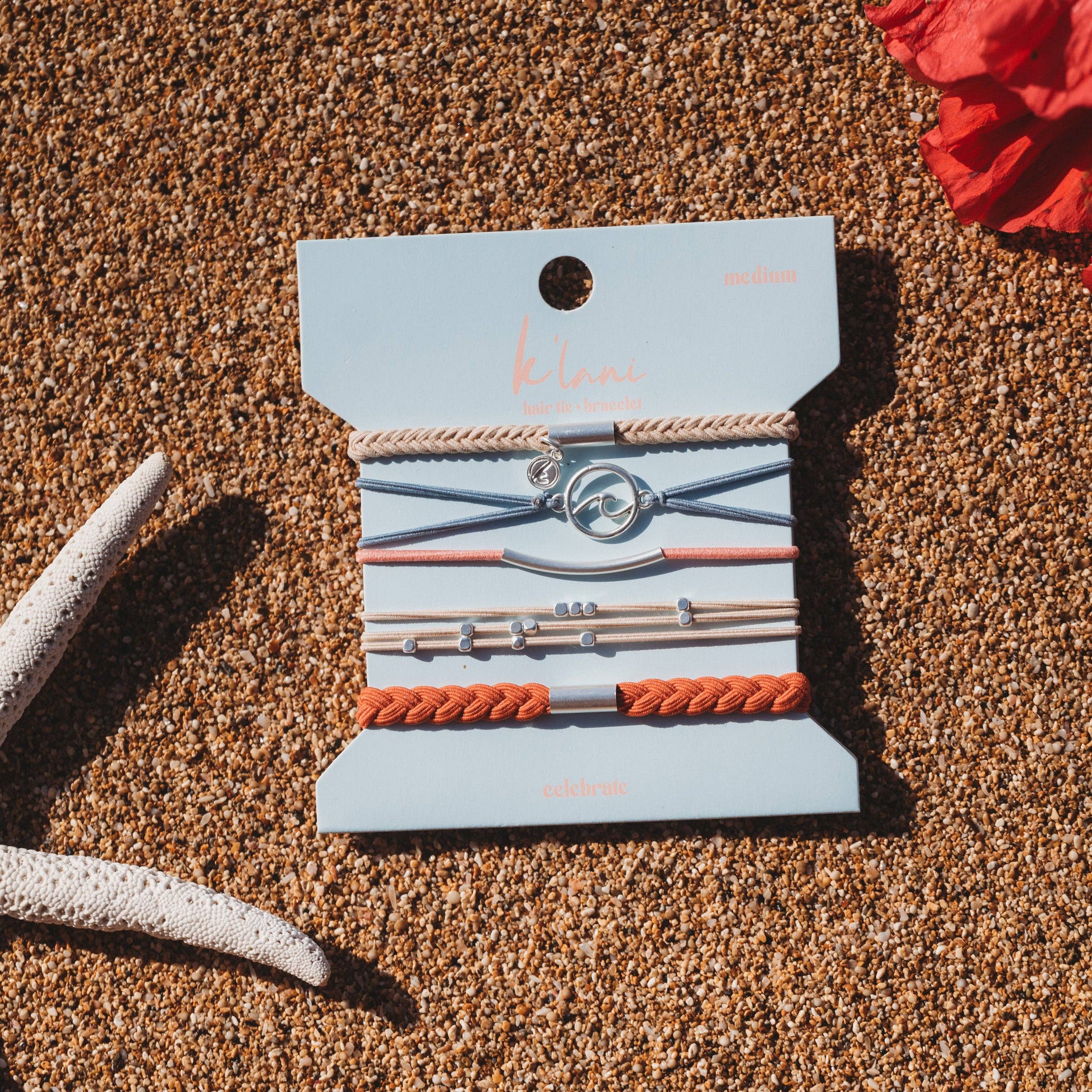 *Celebrate Hair Tie Bracelets