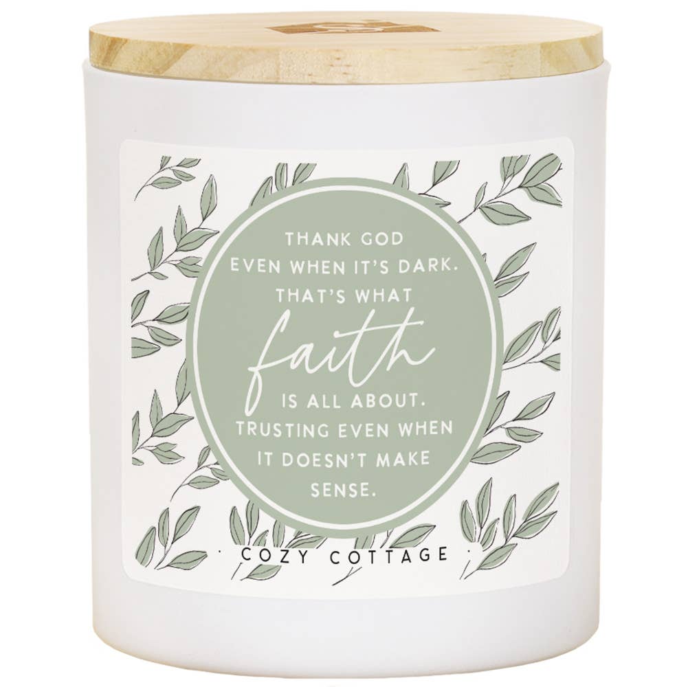 Faith Cozy Cottage Candle