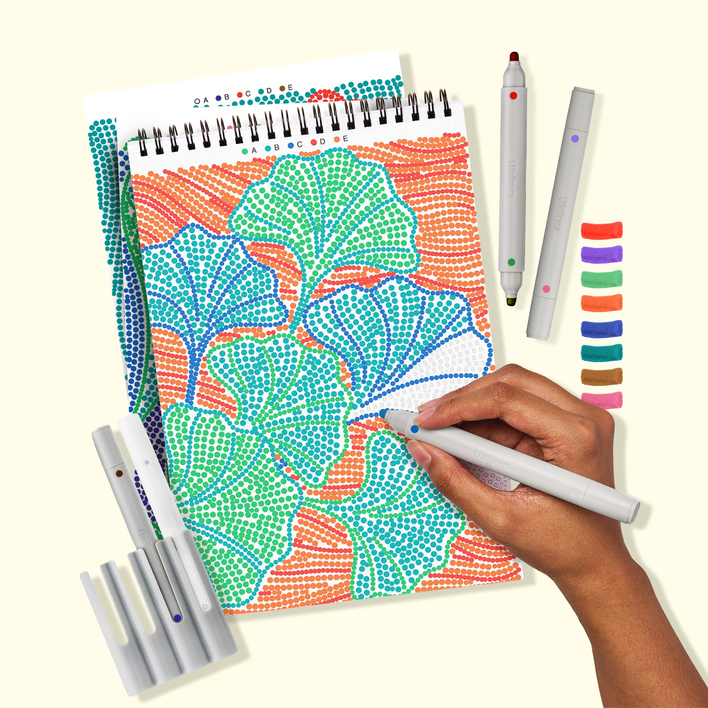 FlowArt -Dot by Letter- Botanicals