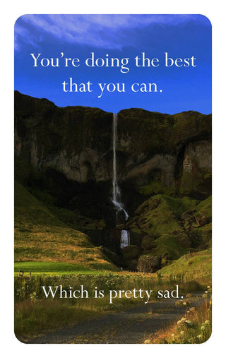 Disappointing Affirmations Deck | Affirmation Card Deck