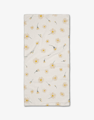 Geometry Daisy Dust Bar Towel – Daisy Toss Kitchen Towel