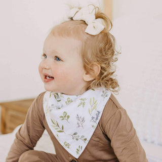 4 Pack Baby Bandana Bibs - Haven