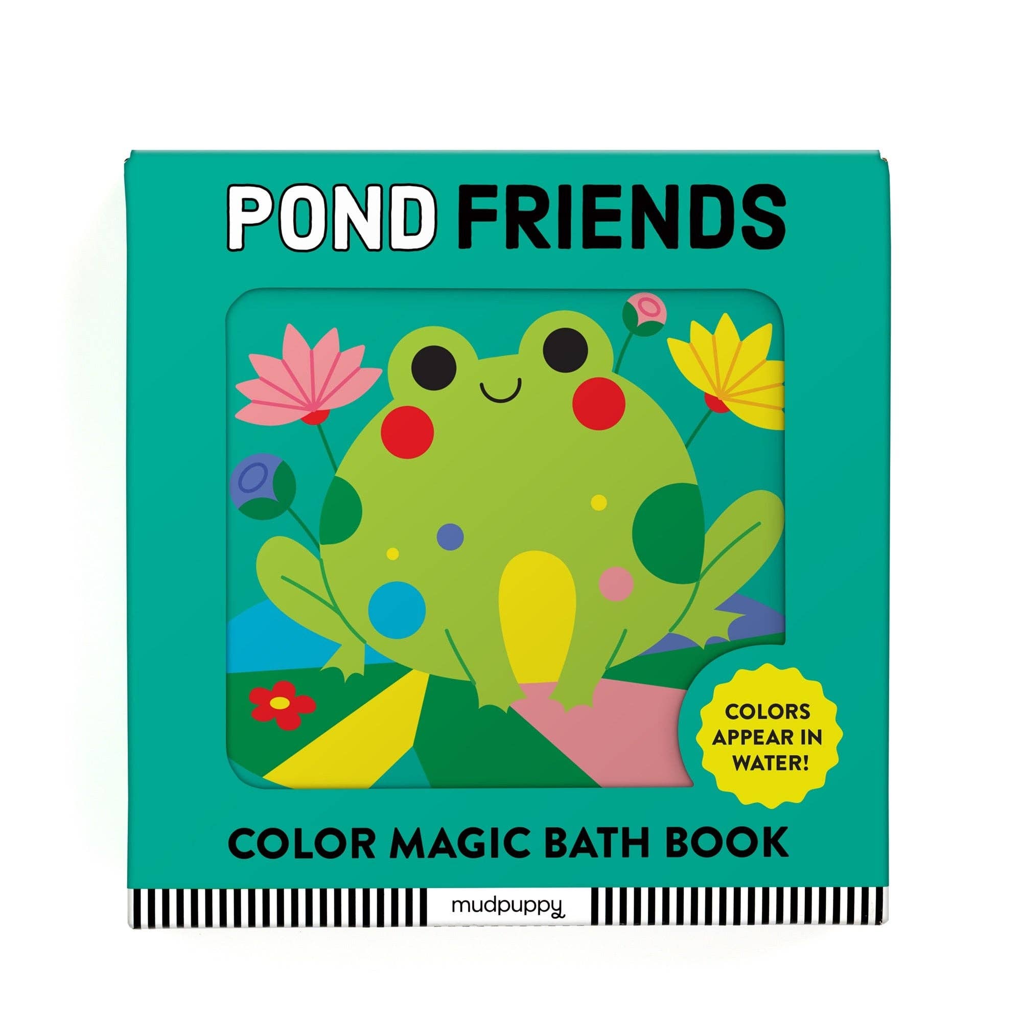 Pond Friends Color Magic Bath Book | Color-Changing Baby Bath Book