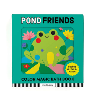 Pond Friends Color Magic Bath Book | Color-Changing Baby Bath Book