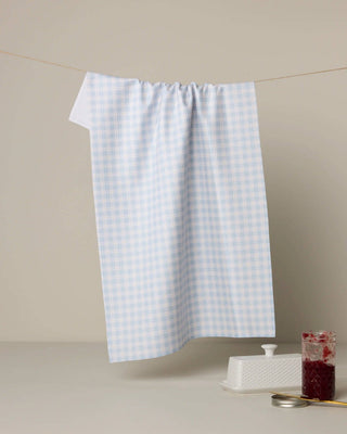 Geometry Sweet McKelle Tea Towel – Blue Gingham Kitchen Towel