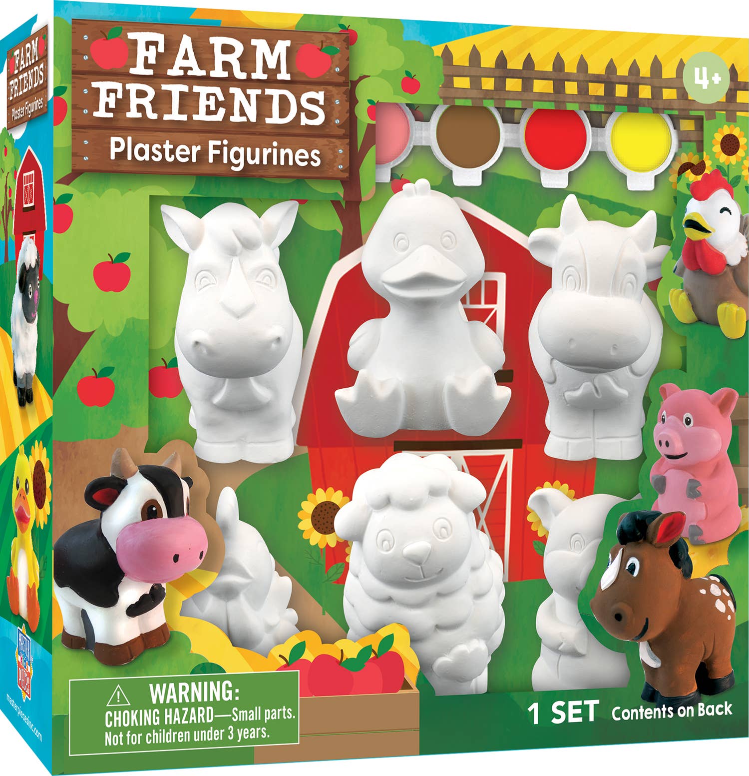 Farm Friends - Plaster Figurine Paint Set