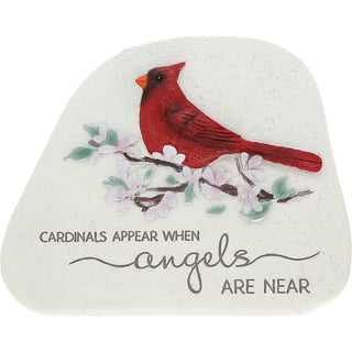 Cardinals Appear Standing Memorial Stone