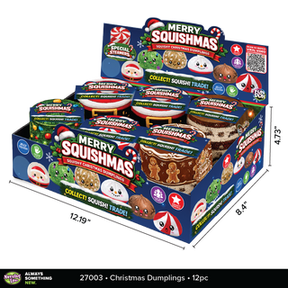 Fun Doh Christmas Dumpling Squishy Sensory Toy