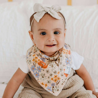 Copper Pearl Eden Baby Bandana Bib Set