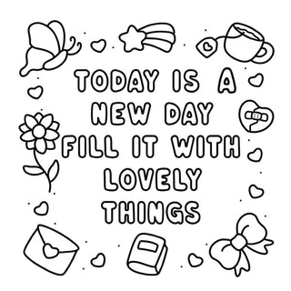 Self Love: Girl Therapy Coloring Book | Self-Care Coloring Book