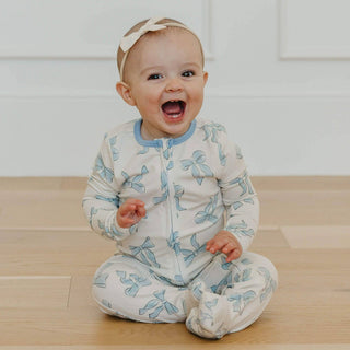 Daphne Zip-Up Footie Pajama