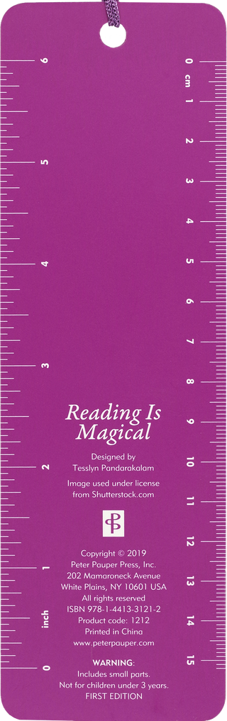 Reading Is Magical Children's Bookmark