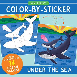 My First Color-By-Sticker Book -Under the Sea