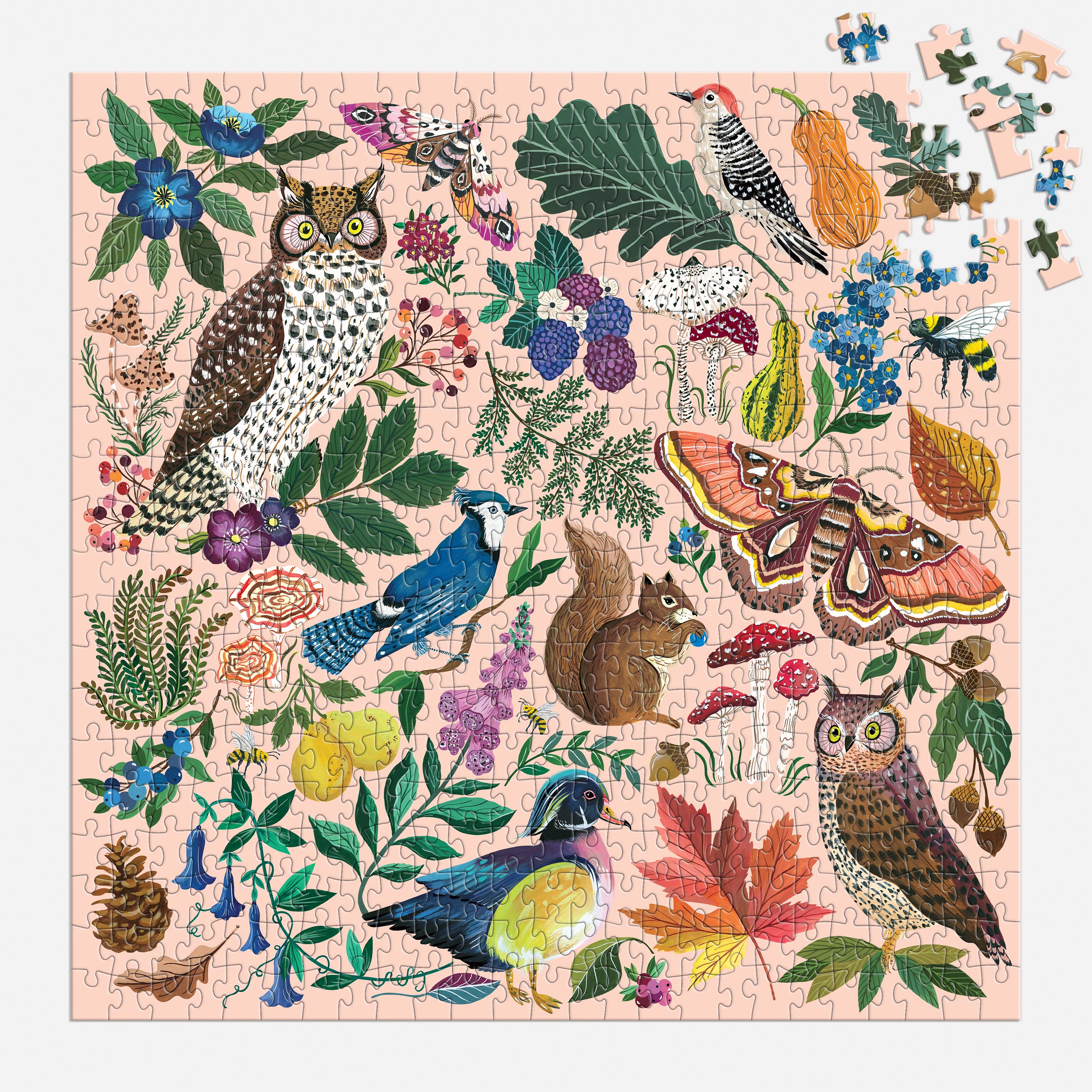 Nature in Autumn 500-Piece Puzzle | Fall Nature Puzzle