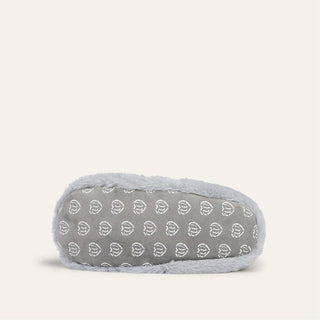 Warmies Gray Sherpa Microwavable Slippers