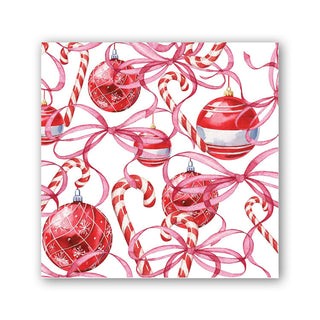 Peppermint Paper Cocktail Napkins