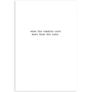 Getting Old Greeting Card - Birthday