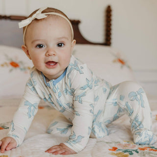 Daphne Zip-Up Footie Pajama