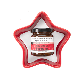 Little Dipper Gift Set - Star Dish & Hot Pepper Bacon Jam