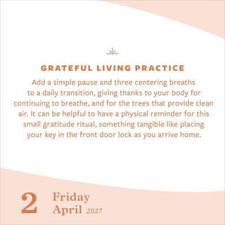 Everyday Gratitude 2027 Page-A-Day® Calendar