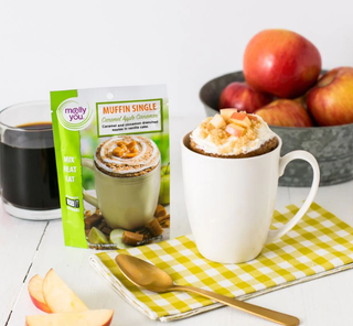 molly&you Caramel Apple Cinnamon Microwave Muffin Mix