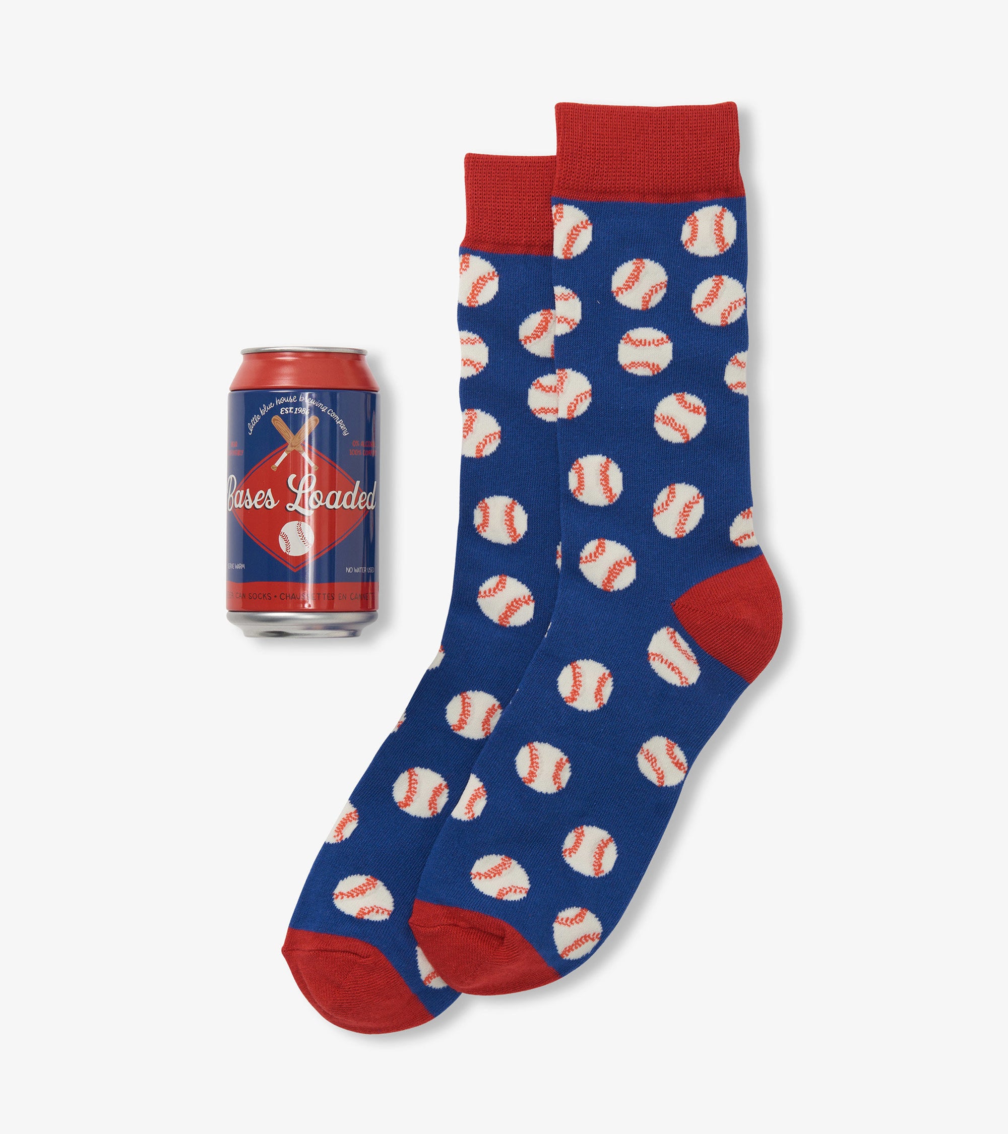 Bases Loaded Beer Can Sock