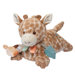 Georgie the Giraffe plush baby activity toy by Douglas with soft sensory tags and crinkle features