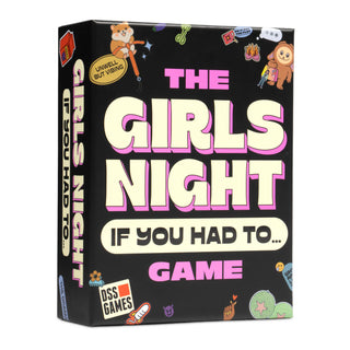 Girls Night If You Had To party game box with adult would you rather style gameplay