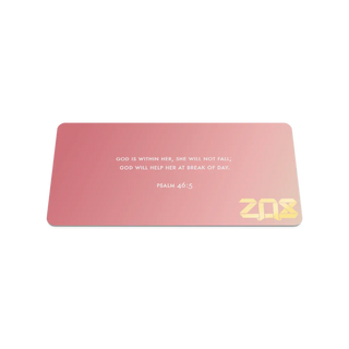 Pink God Is Within Her Bible verse bracelet inspired by Psalm 46:5 with interactive faith-based scripture experience