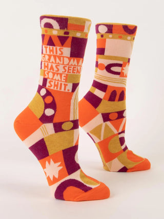 Grandma's Seen Sh*t Crew Socks