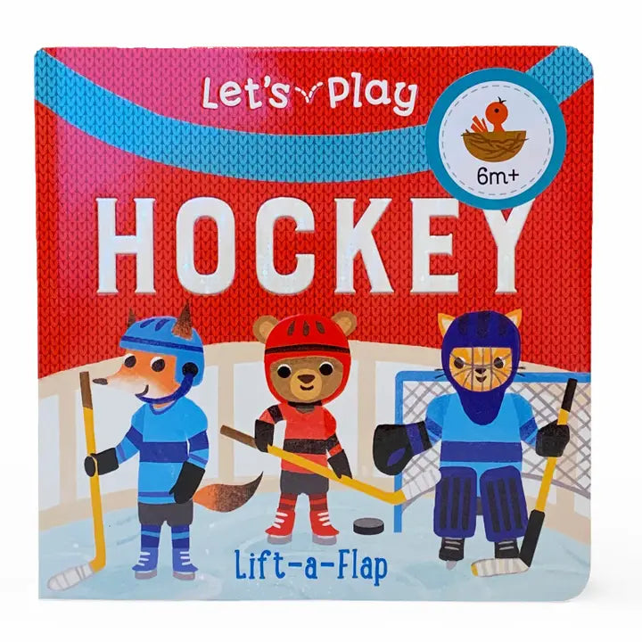 Let's Play Hockey Lift-A-Flap Book