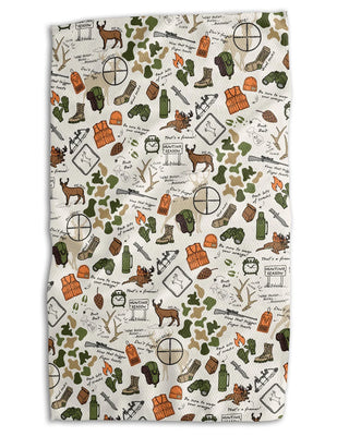 Hunting We Will Go Work-Harder Kitchen Towel