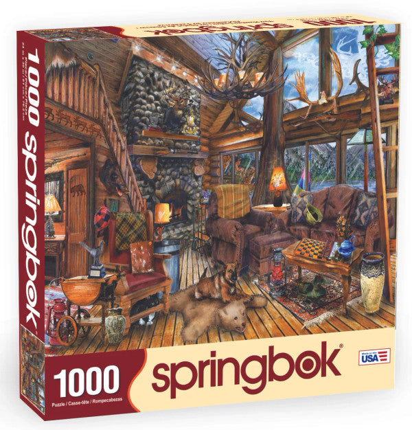 The Hunting Lodge 1000 Piece Jigsaw Puzzle