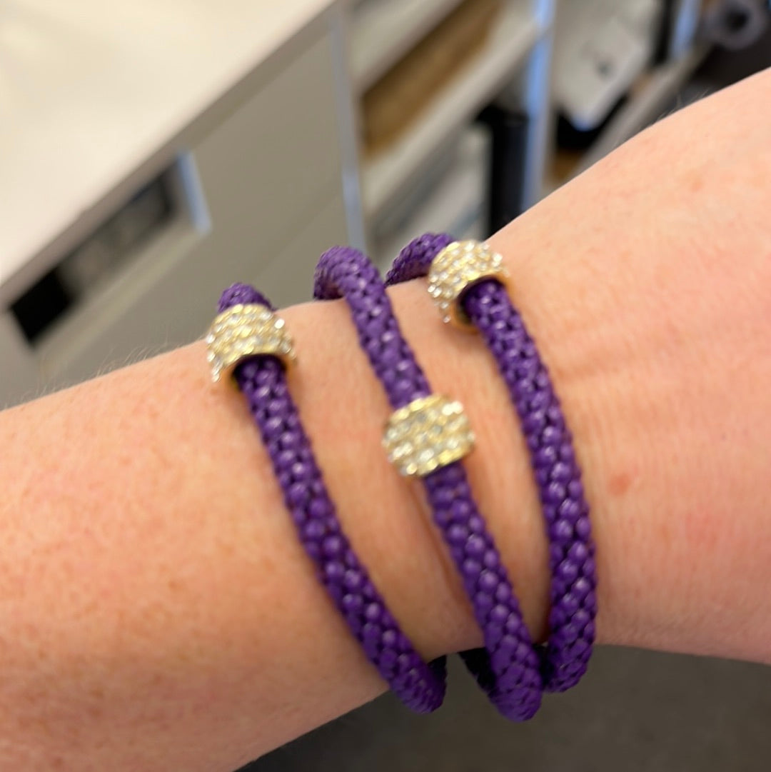 Purple Bracelet Set