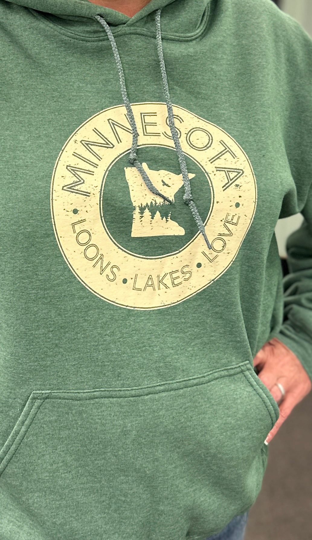 Minnesota Loon Hooded Sweatshirt