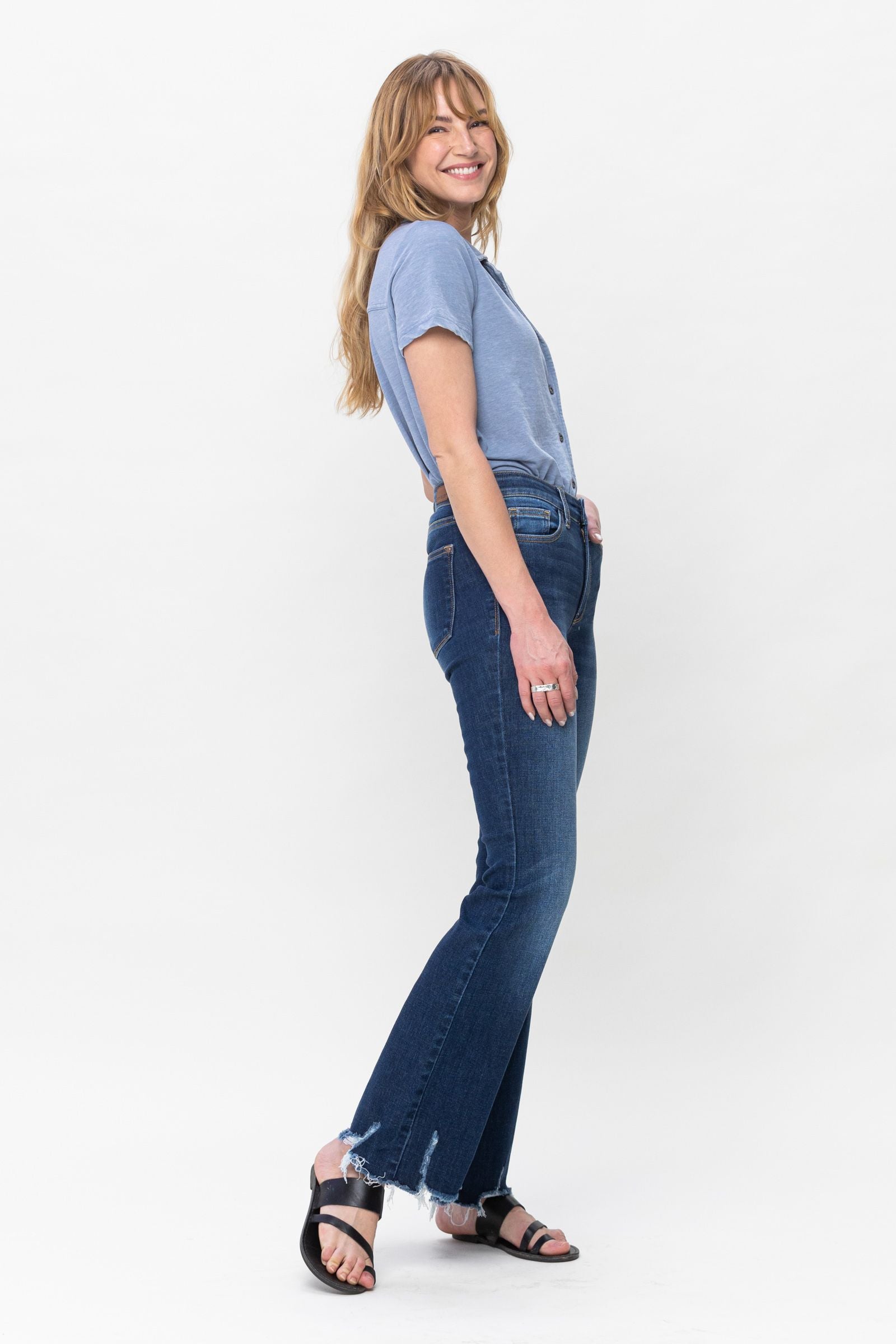 Tiffany Cagle Boutique - Judy Blue Plus Size Bootcut Jeans - 14 to 24W
