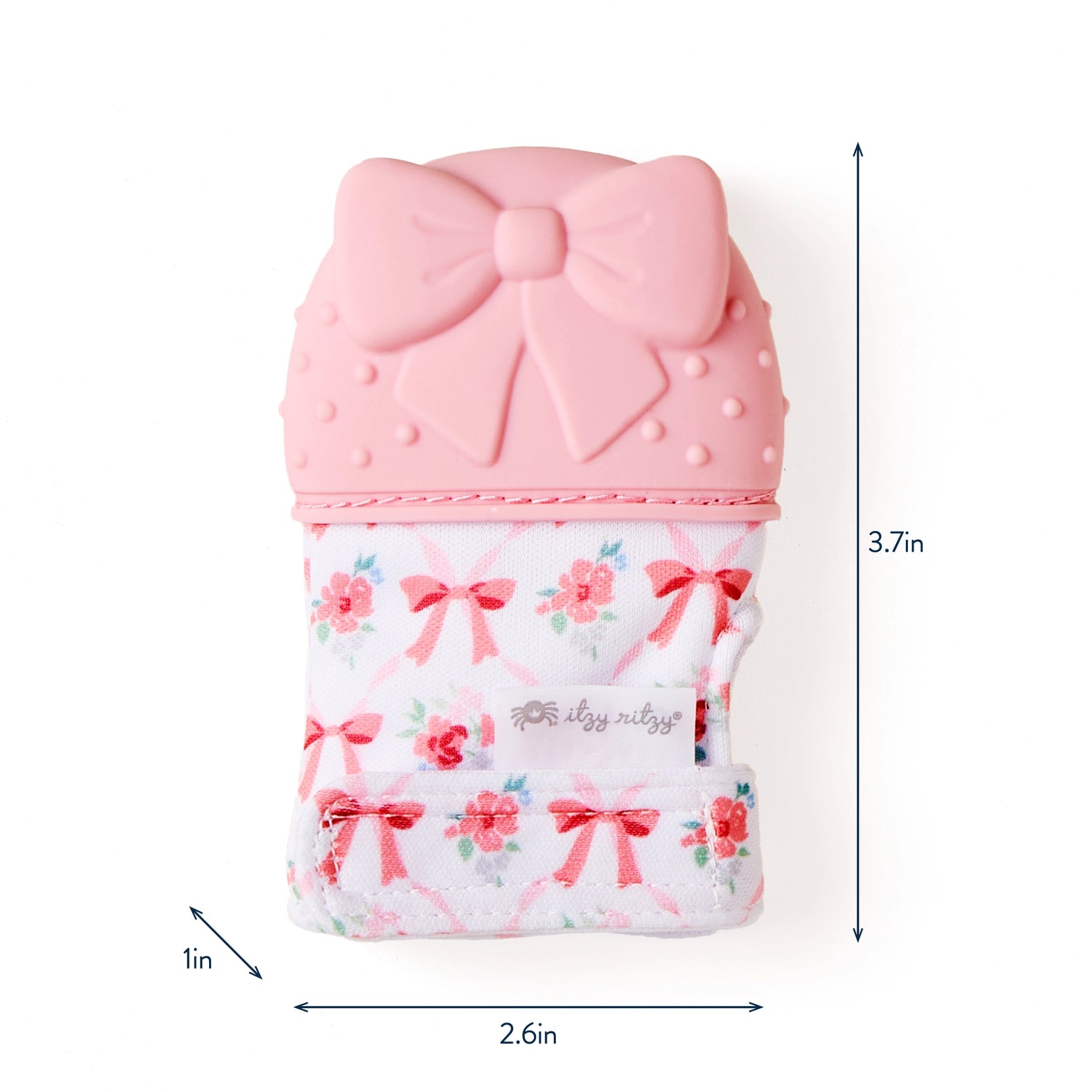 Itzy Ritzy Silicone Teething Mitt - Bow