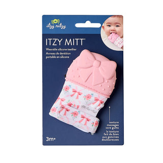 Itzy Ritzy Silicone Teething Mitt - Bow