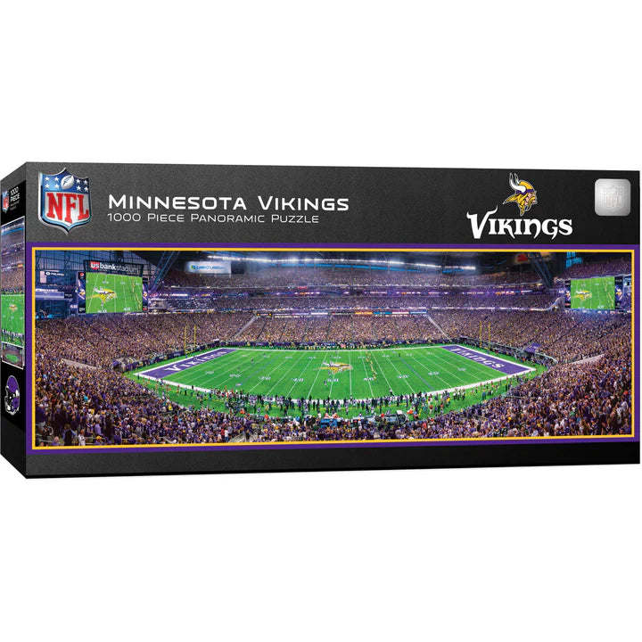 Minnesota Vikings Panoramic 1000 pc Puzzle