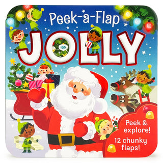 z Jolly Peek-a-Flap Board Book