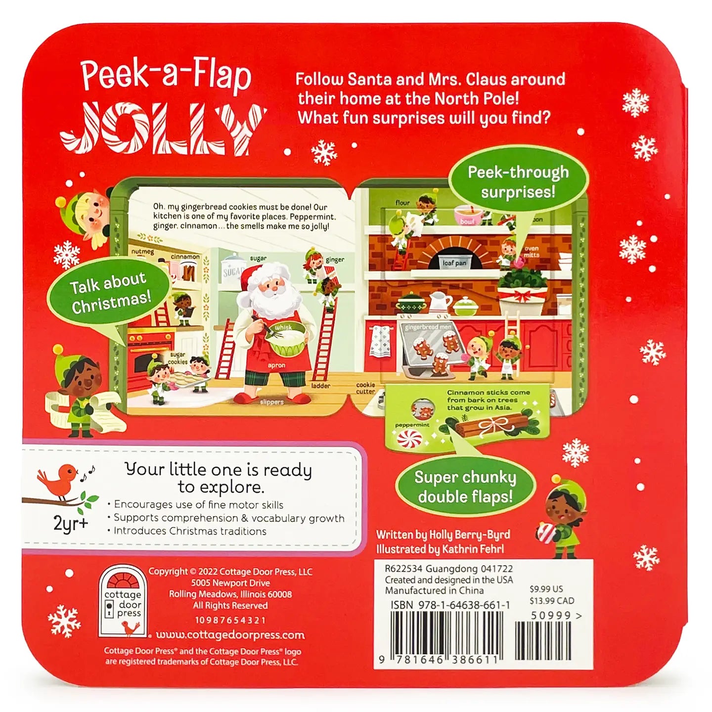 Jolly Peek-a-Flap Board Book