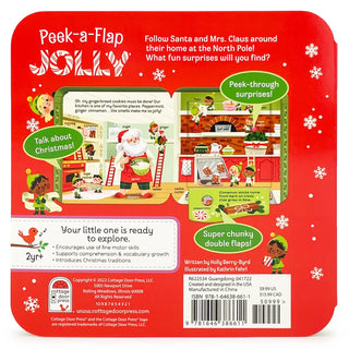 z Jolly Peek-a-Flap Board Book