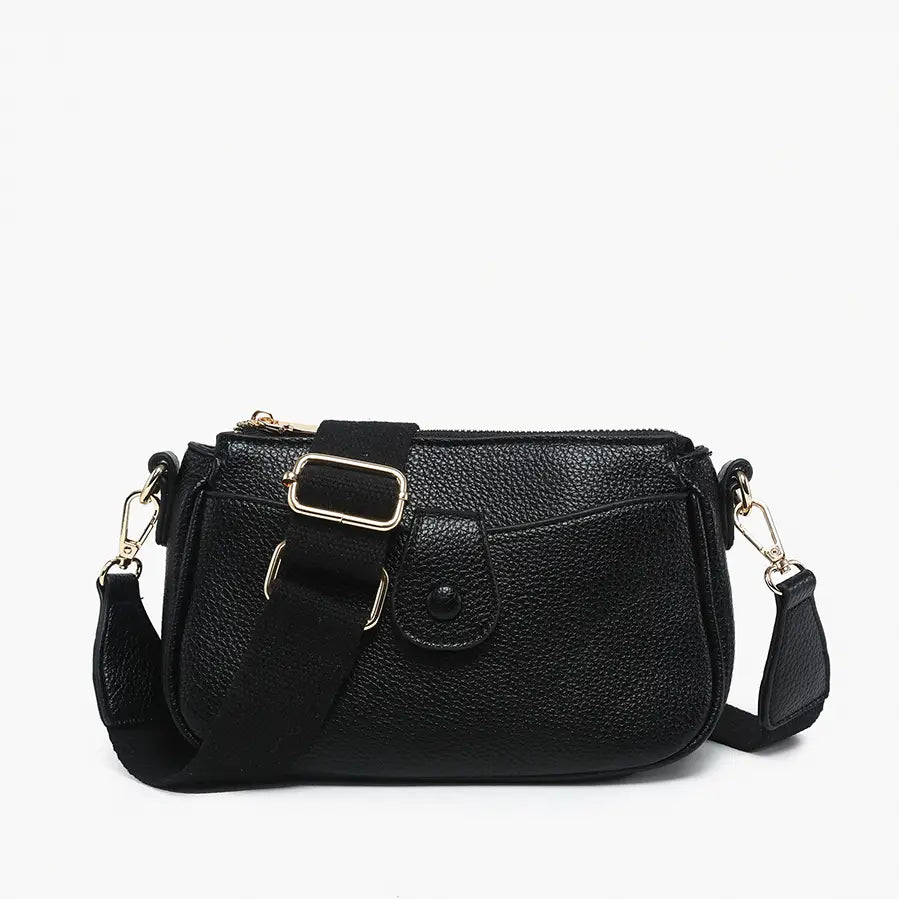 Kallie Snap Front Crossbody Bag