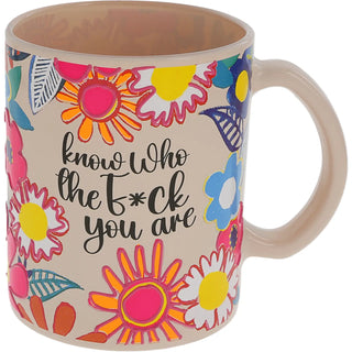 Know Who You Are Glass Mug