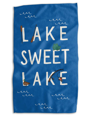 Lake Life Work-Harder Kitchen Towel